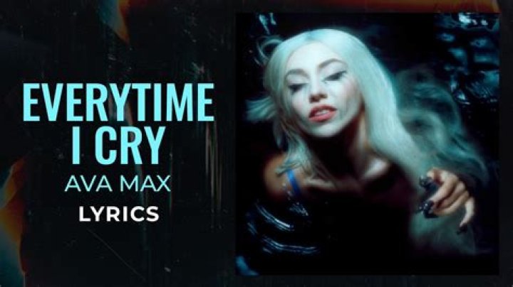 Ava Max drops new single 'EveryTime I Cry'