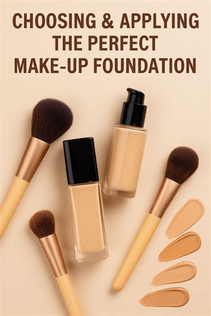 Choosing and Applying The Perfect Foundation For Skin