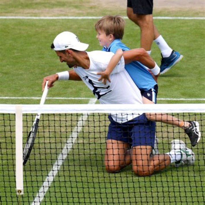 Djokovic Et Son Fils