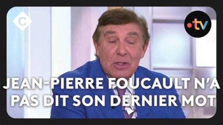 Est-Ce Que Jean-Pierre Foucault Est Mort