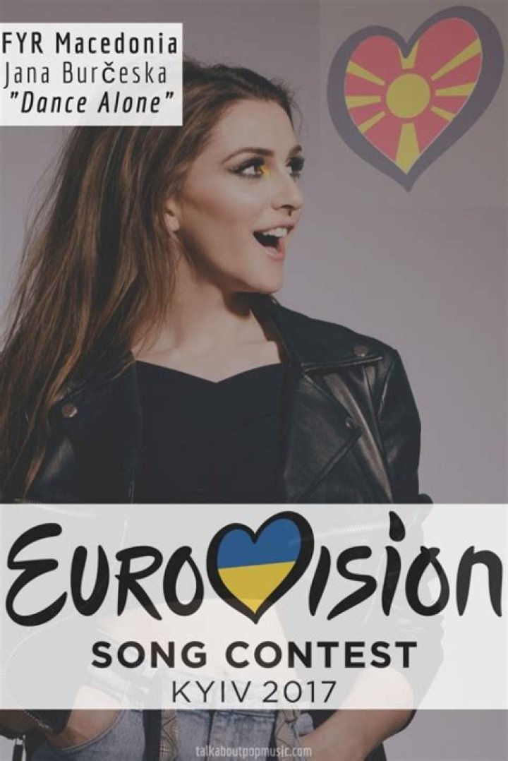 FYR Macedonia’s Eurovision 2017 Song “Dance Alone” By Jana Burceska Has Been Released