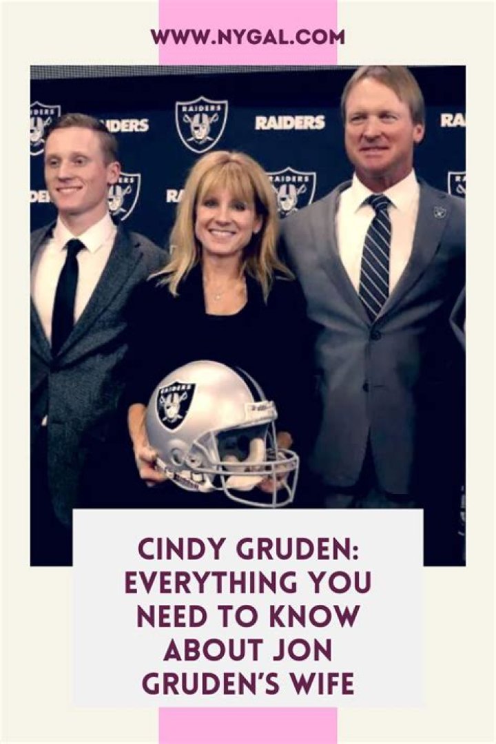 Jon Gruden's Wife Cindy Gruden Biography: Children, Height, Net Worth, Husband, Daughter, Instagram, Images, Wikipedia, Twitter