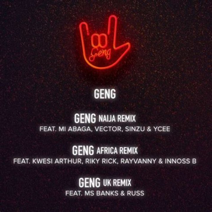 Mayorkun "Geng (Naija Remix)" Lyrics (feat. M.I Abaga x Vector x Sinzu x Ycee)