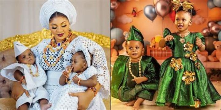 Ooni of Ife's Third Wife Olori Tobi Reveals Names of Newborn Twins!