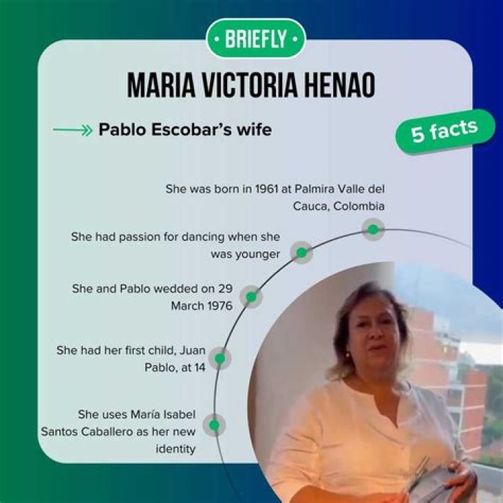 Pablo Escobar's wife Maria Victoria Henao Biography: Age, Interview, Siblings, Net Worth, Children, Book, Instagram