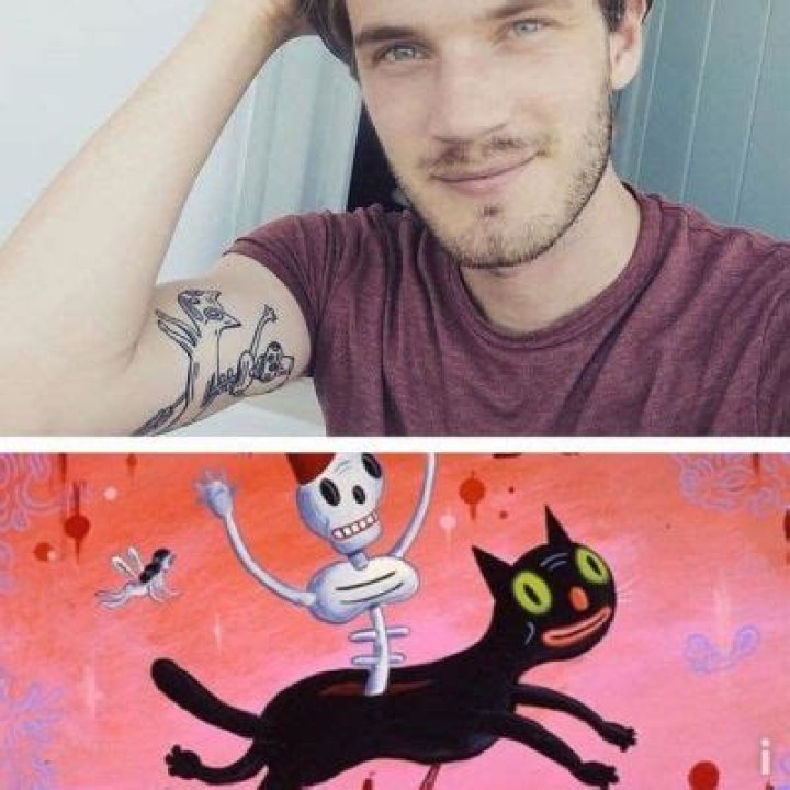 PewDiePie’s 5 Artestic Tattoos & Their Meanings