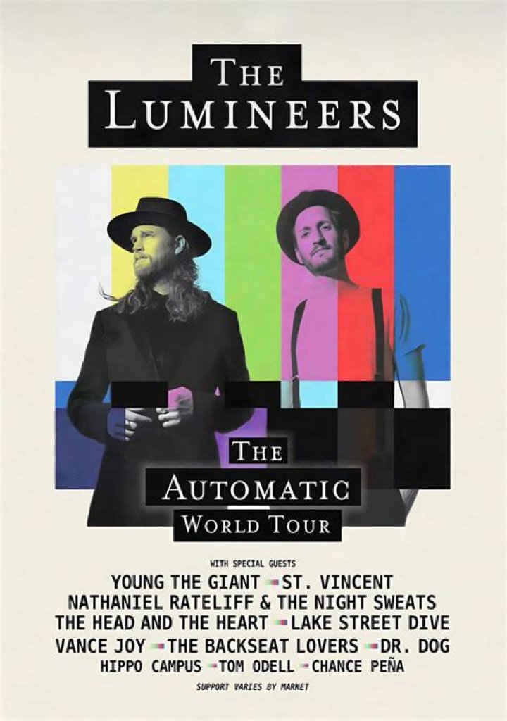 The Lumineers to Support U2 on USA Tour