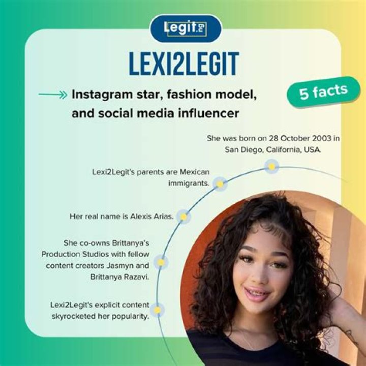 Who is Lexi2Legit? age, real name, nationality, net worth
